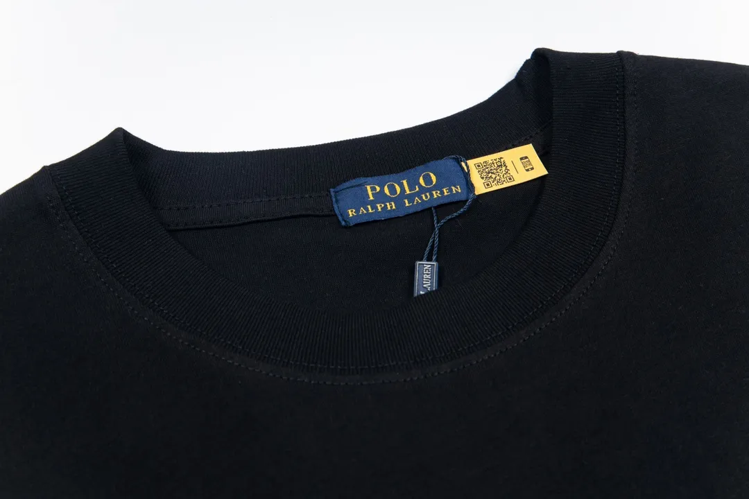 P100 Style No. Y710 Couple style is simple, beautiful and handsome😍[Ralph Lauren/Ralph Lauren] Couple wear classic embroidered cotton 240g T-shirt round neck, high quality goods, classic style has always been very popular! The workmanship details are very good! The simple round neck short-sleeved T-shirt is always the standard, with classic brand embroidery on the chest! All major stars have the same style! Best for couples. High quality goods! Xinjiang cotton micro-elastic and smooth fabric has excellent quality. Pure cotton is soft and skin-friendly. Three-dimensional design and tailoring. Classic styles are fashionable and never go out of style! Size: S-XL Color: Black White Gray Navy